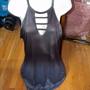 Women's blue/black Dress